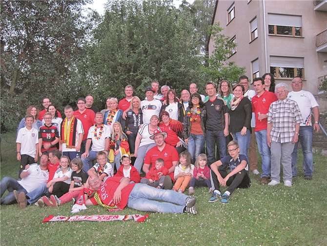 Wenn sich die „Pellenzböcke Saffig“ treffen, ist immer Stimmung angesagt.privat