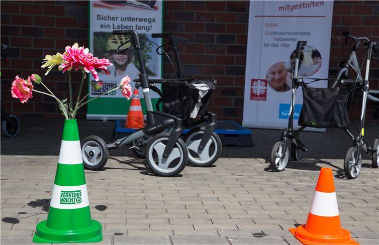 Wer Interesse hat, kann einfach beim Rollator-Training mit machen. Foto: privat