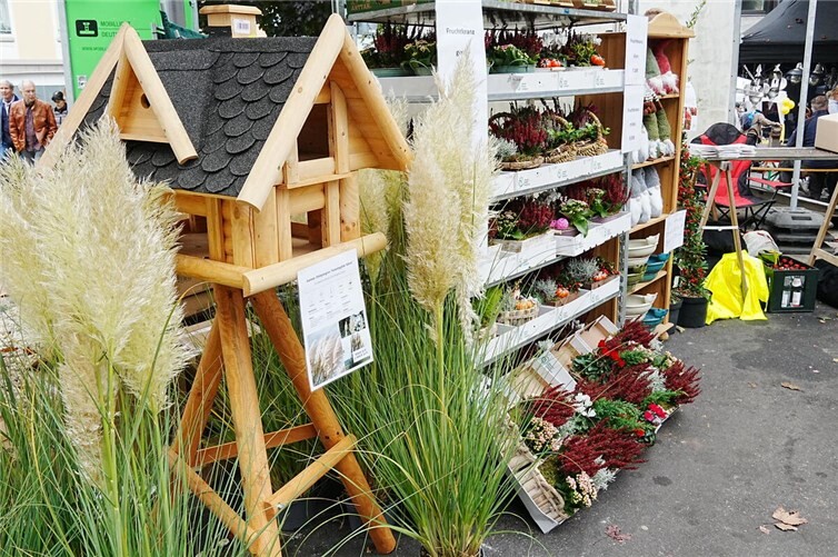 Wer auf der Suche nach herbstlichen Accessoires für drinnen oder draußen war, wurde schnell fündig.