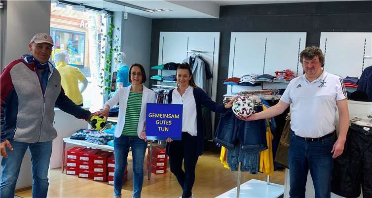 Wer beim Modehaus Mintgen einkauft, kann für die SG Mendig/Bell spenden. Foto: privat