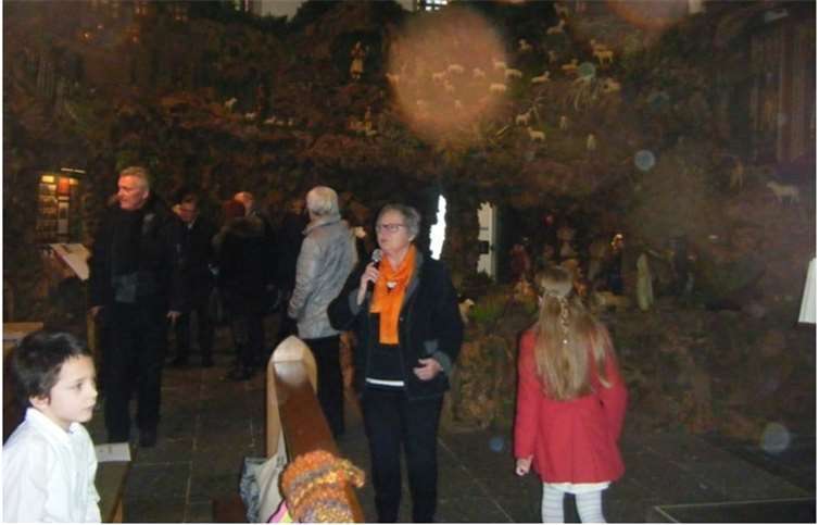 Wer genau hinsieht, kann die Figuren noch finden. Privat