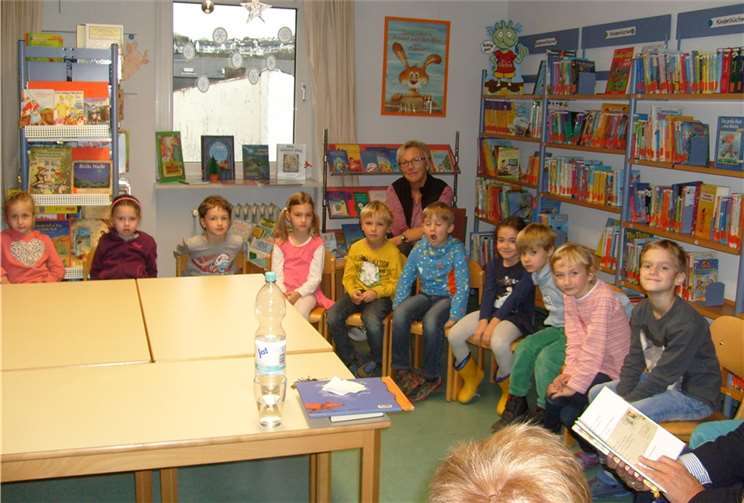 Wer hatte an dem Tag nun den meisten Spaß: die Kinder, der Vorleser oder die Lehrerinnen? Privat