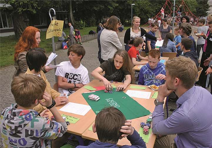 Wer zockte beim Projekt „Glücksspiele“ am besten?