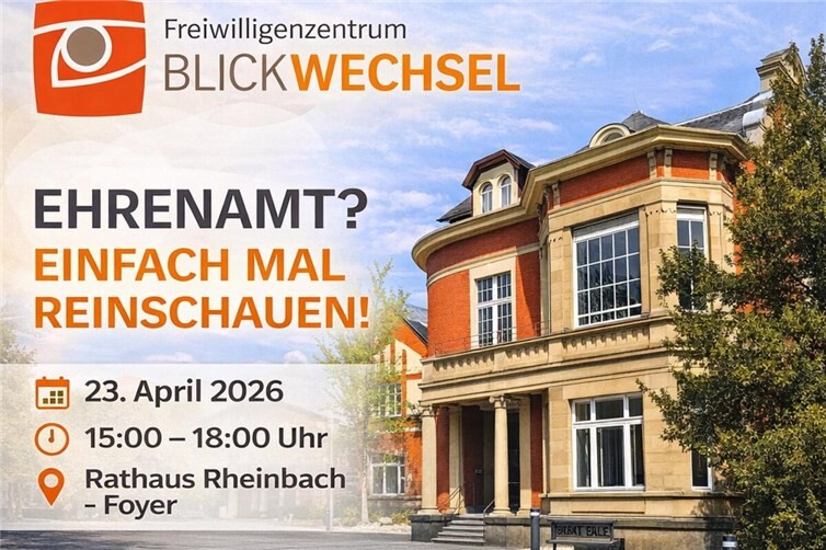 Werbeplakat zur Veranstaltung am 23.04.2026