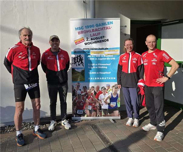 Hitzeschlacht im März beim Volkslauf in Urmitz Werbestart für den 14. Brohlbachtallauf am 9. August 2025 in Gamlen.