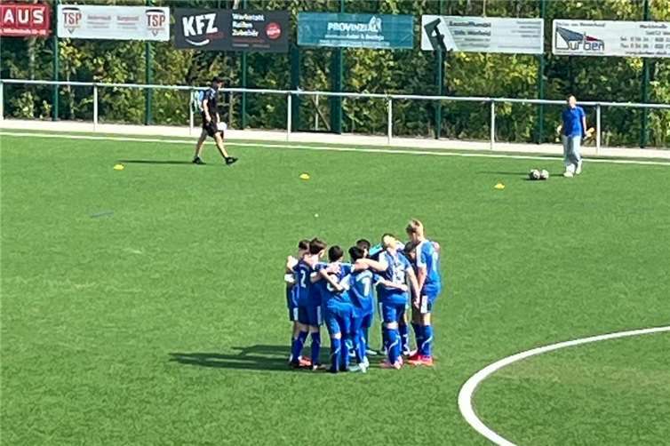 Werden mit jedem Spiel besser. Die U13 der JSG BaWa. Foto: SG
