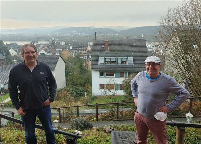 Werner Hoffmann (l.) und Antonio Lopez (r.).Foto: privat