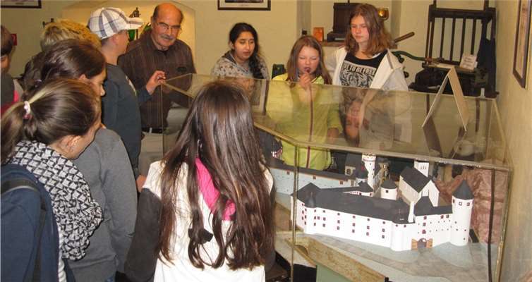 Werner Kremer ließ mit seinem Wissen und seinen Erzählungen die „gute alte Zeit“ aufleben.privat