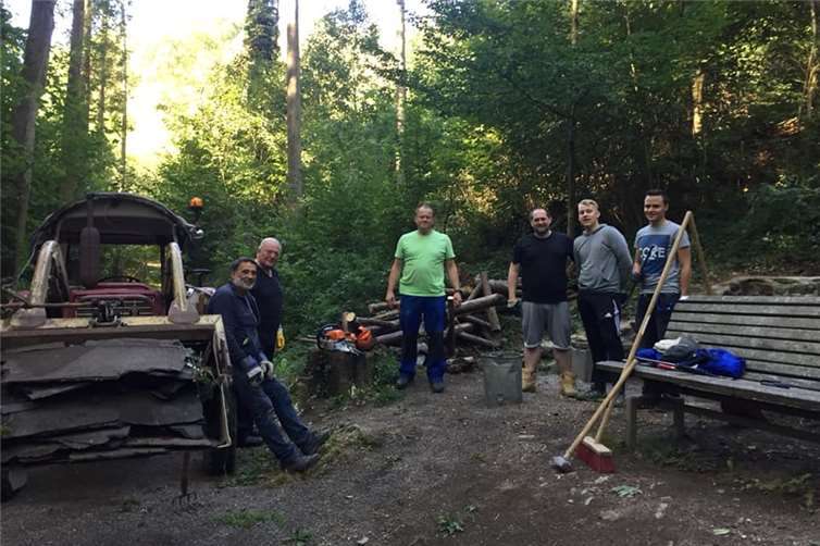 Werner Merkenich, Werner Wolff, Jörg Johann, Ingo Dominik, Maternus Dötsch, Sebastian Schwunn.  CDU Kobern-Gondorf