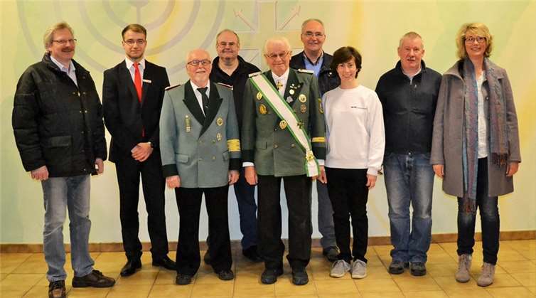 Werner Schlich, Patrick Klapperich, Franz-Rudolf Rörig, Willi Kaster, Valentin Müller, Alfred Doll Monika Rörig, Ulrich Bickel und Anja Lienemann.ET