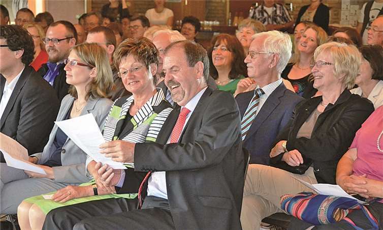 Werner Surges genoss mit seiner Frau Dagmar den Vormittag. WM