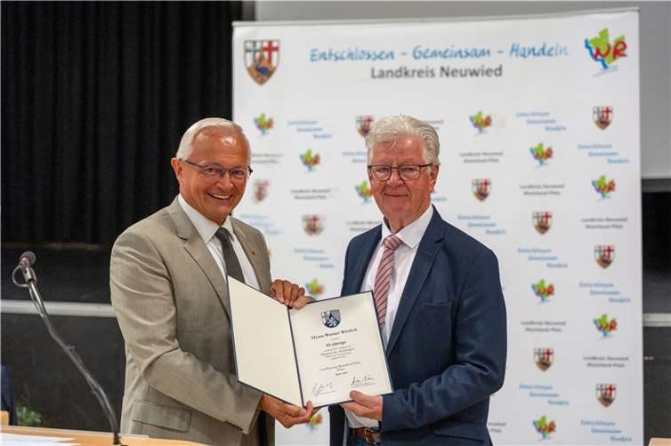 Werner Wittlich ist seit 45 Jahren aktiv.