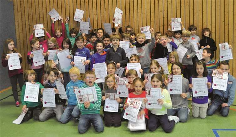 Wichtige Informationen erhielten die Zweitklässler der Aloisius-Grundschule Ahrweiler im Kurs zum Thema Selbstbehauptung. privat