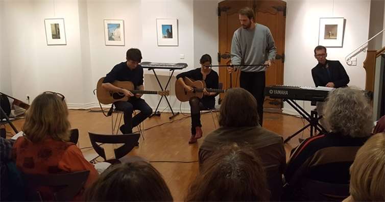 Wie im letzten Jahr findet das Konzert auch am 1. September in der Stadtgalerie statt. privat