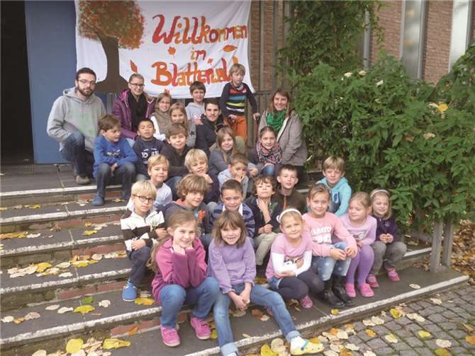 Wie immer in der zweiten Ferienwoche hatten die „Blätterwaldkinder“ sehr viel Spaß.privat