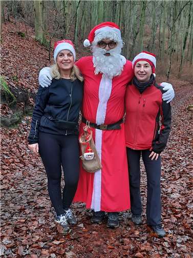 Wie immer war der Weihnachtmann auch diesmal auf der Strecke.