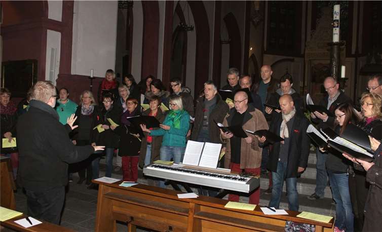 Wie in den vergangenen Jahren sorgen die Stimmicals für eine einfühlsame musikalische Begleitung des AIDS-Gottesdienstes. privat