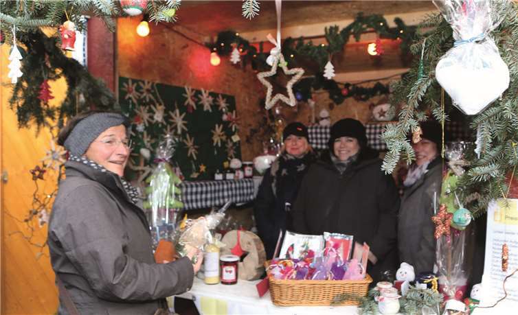 Wie in jedem Jahr war auch diesmal die Caritas wieder mit einem Stand vertreten.