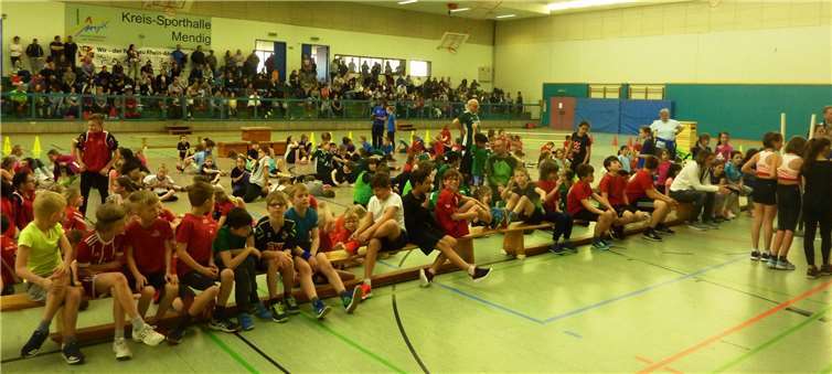 Wie in jedem Jahr waren die Kinder mit Eifer bei der Sache und zeigten in den verschiedenen Disziplinen viele gute Leistungen.Foto: privat