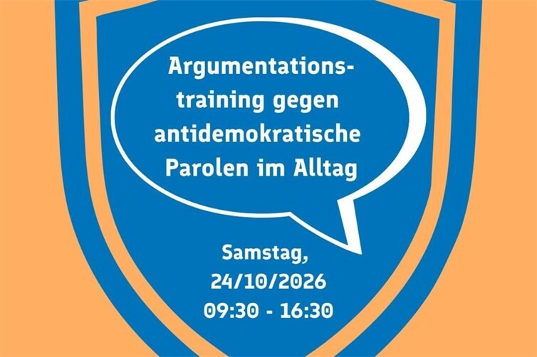 Wie man gut auf populistische Parolen reagieren kann, zeigt Argumentationstrainer, Luis Caballero, am 24. Oktober 2026 bei einem ganztägigen Workshop in Haus Wasserburg.