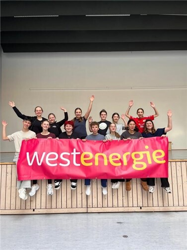Wie schon im Jahr 2025 unterstützte der größte regionale Energiedienstleister Westenergie die Kultur in der Region auch in diesem Jahr mit einer Spende von jeweils 500 Euro. Foto: privat