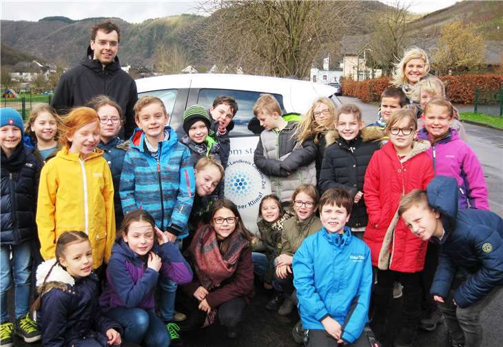 Wie sich der Klimawandel auswirkt, das erfuhren die Grundschüler in Ediger-Eller im Impulsunterricht der lokalen Energieagentur.  privat