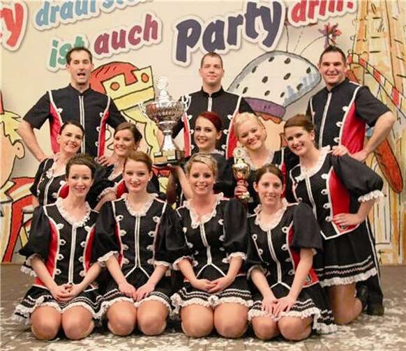 Wieder einmal zwei Titel konnte die Hafengarde aus Oberwinter in Ahrbrück abräumen. privat