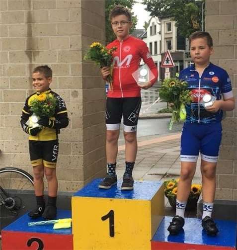 Wieder ganz oben auf dem Treppchen: Niklas Klemmt.Fotos: privat