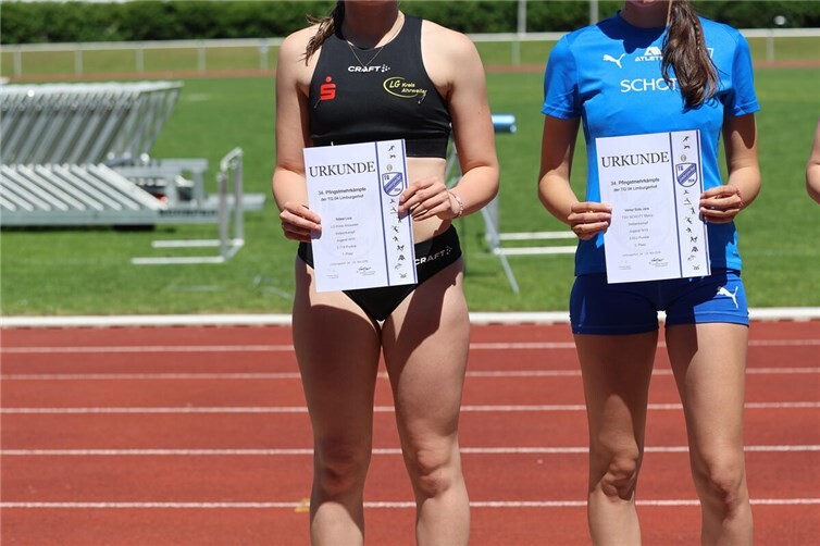 Wieder mal auf Platz 1: Lina Näkel