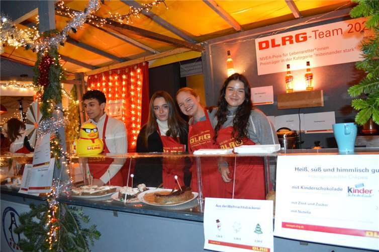 Wieder mit dabei: die DLRG.