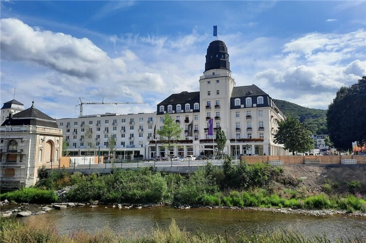 Wiederaufbau im Ahrtal.