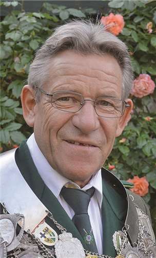 Wilfried Fromm gewann das Silberkönigsschießen. privat