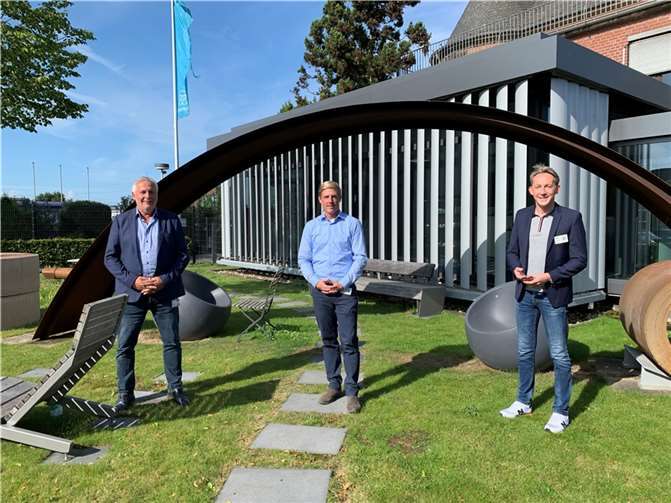 Wilfried Stenz, Christoph Schmitt und Marc Ruland (v. l.).Foto: privat