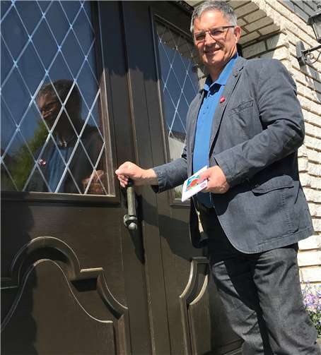 Wilhelm Anheier wird von Tür zu Tür gehen und den Mitbürgern ein offenes Ohr bieten.privat