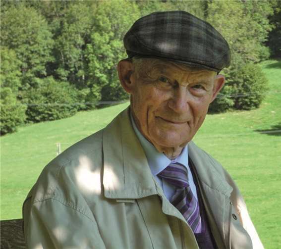 Wilhelm Baak im Schwarzwald. privat