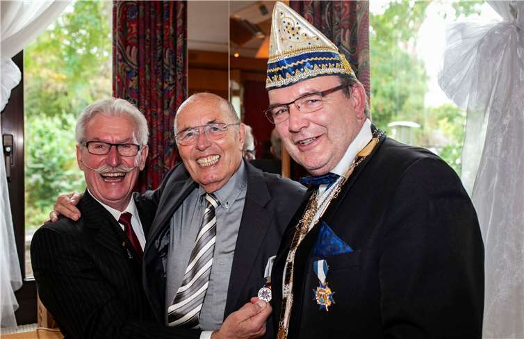 Willi Fuhrmann, Horst Felten, Rainer Jakobs (v. l. n. r.).privat