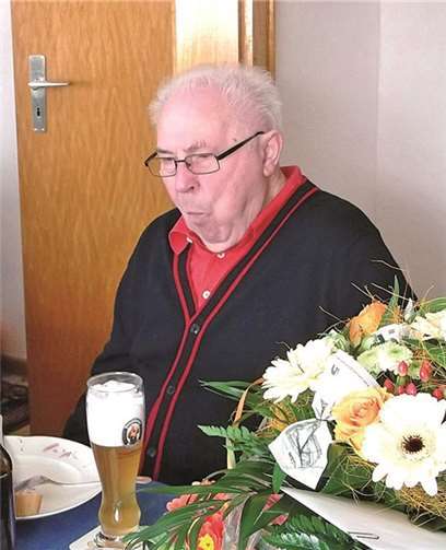 Willi Groß feierte seinen 80. Geburtstag im großen Kreis. Privat