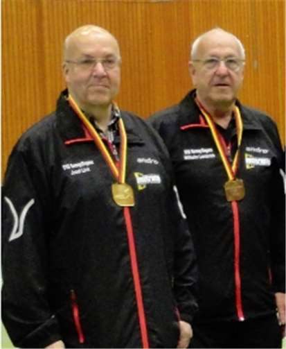 Willi Lambrich und Josef Link waren beide erfolgreich.privat