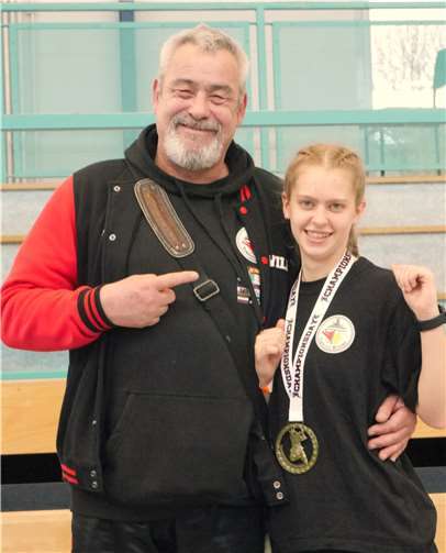 Willi Zinken und Celina Reiser.