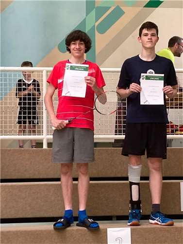 William Unkel und Max Striebinger. Quelle: SV Unkel