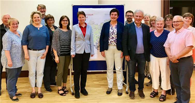 Wilma Ney und Harald Orth berichteten von ihren Besuchen im Dekanat Rhein Wied.Foto: privat