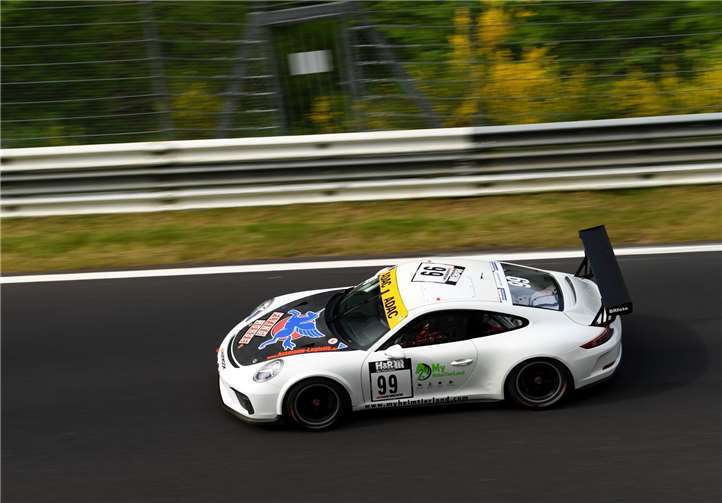 Winfried Assmann siegte im Porsche 991 GT3 Cup. Fotos: privat