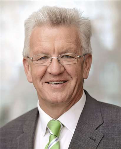 Winfried Kretschmann stellt sich den Fragen der Bürger.  privat