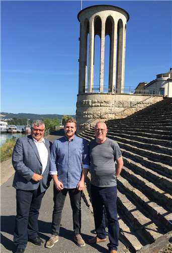 Winter, Mahlert und Diedenhofen organisieren eine Kundgebung am 20. Juli.Foto:SPD