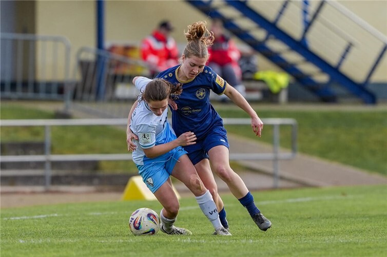 Winterneuzugang Marlene Ganßer mit ihrem Startelfdebüt bei den Bäckermädchen hatte eine Torchance in der 1. Hälfte.Foto: privat