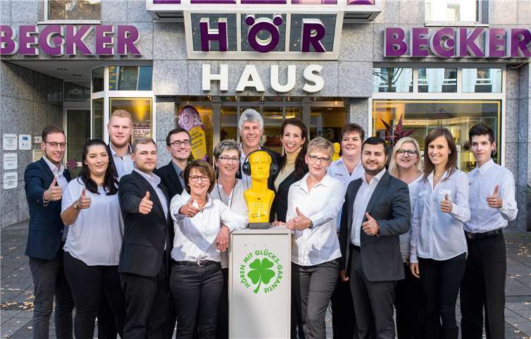 „Wir sind erst zufrieden, wenn Sie es auch sind!“ Ihr BECKER-Team in Koblenz.Foto: privat