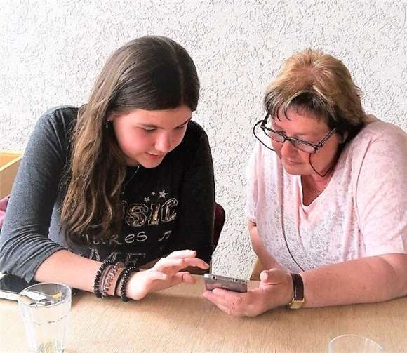 Wo die Älteren von den Jungen lernen. Privat