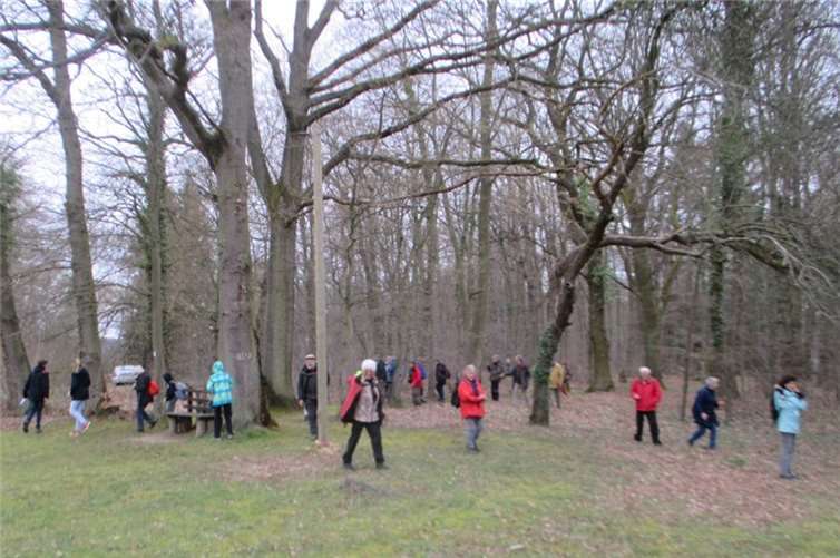 Wo sind bloß die Ostereier versteckt?, fragten sich die Wanderer. privat