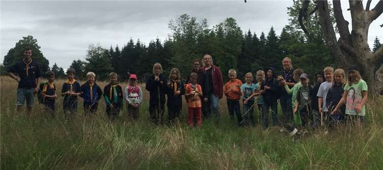 Wölflinge und Meutenführer verbrachten ein gelungenes Zeltlager zum Beginn der Ferien.