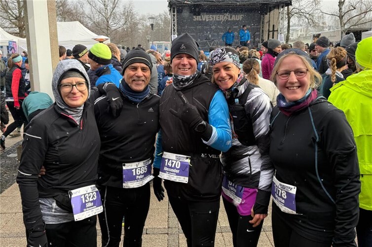 Wohlbehalten und glücklich kamen alle TGO´ler im Zielbereich an.Foto: privat